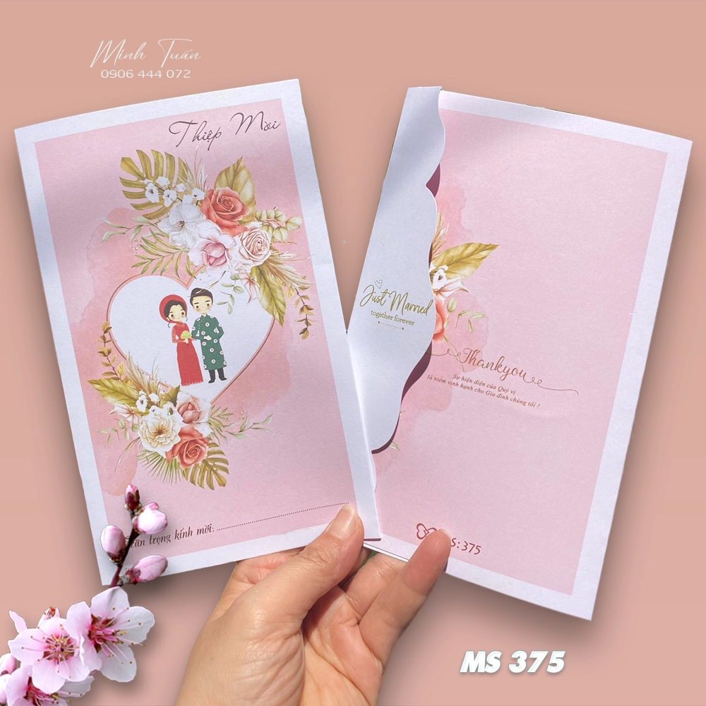 In thiệp cưới lấy ngay. Thiệp cưới giá rẻ